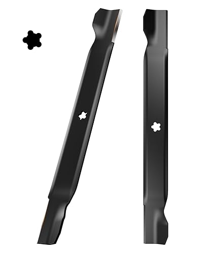 42 inch Deck Lawn Mower Blades,138971 Mulching Blades with 5