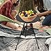 BESPORTBLE Portable Folding Aluminum Alloy Camping Table Mesh Storage Lightweight Design for Outdoor Activities Bbqs and Picnics Easy to Use Weather-Resistant