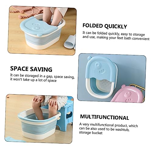 Bañera Plegable para Masaje de Pies ORFOFE Azul miniatura 6