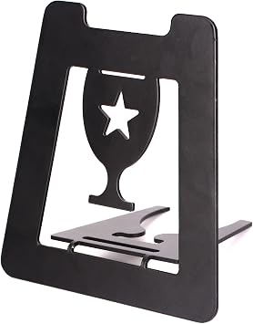 Single Medal Holder Hanger Display Rack, Black Matt