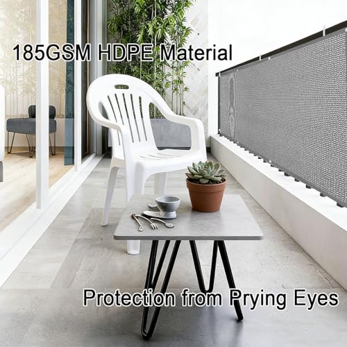 Brise-vue balcon pour vous protéger du vis-à-vis et du soleil sur la terrasse - 5