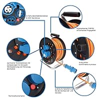 KALLE DAS KABEL CEE-Kabeltrommel H07BQ-F 3G 2,5mm² 25 Meter – Ansicht 3