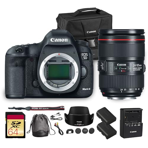 Cámara Canon EOS 5D Mark III DSLR 22.3MP Full-Frame CMOS miniatura 1