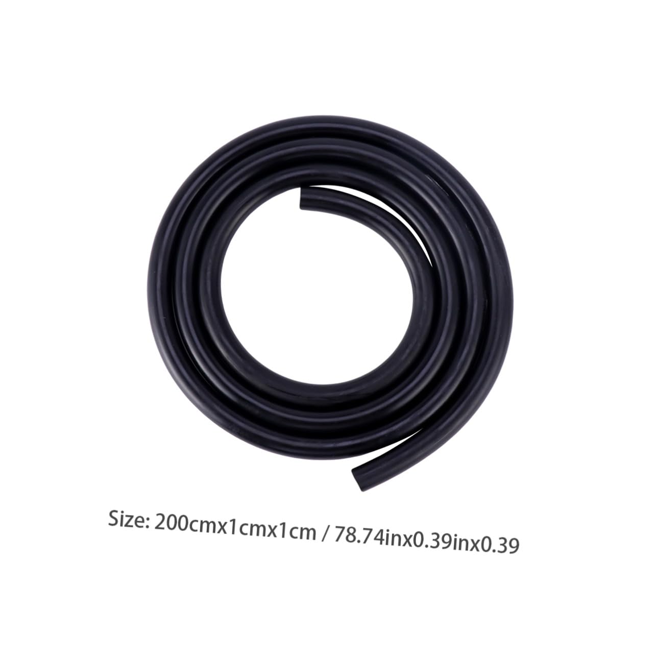 iplusmile Tube Remplacement de Plongée Élastique en Latex Naturel 3x16mm Noir Accessoire Léger pour Chasse sous-Marine
