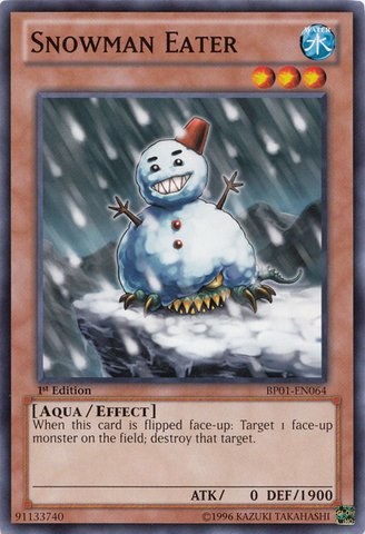 YU-GI-OH! - Snowman Eater (BP01-EN064) - Battle Pack: Epic Dawn - 1st Edition - Common