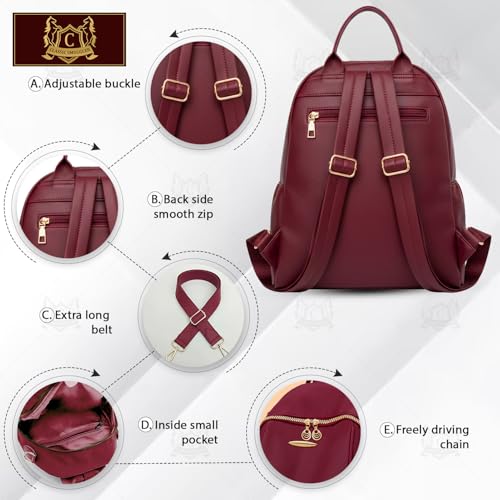 Image of Bags for Women & Girls | Stylish Shoulder Sling Handbag with 13 Inch Laptop Compartment | Office Travel College Daily-Use Corporate Backpack for Work & Casual Use