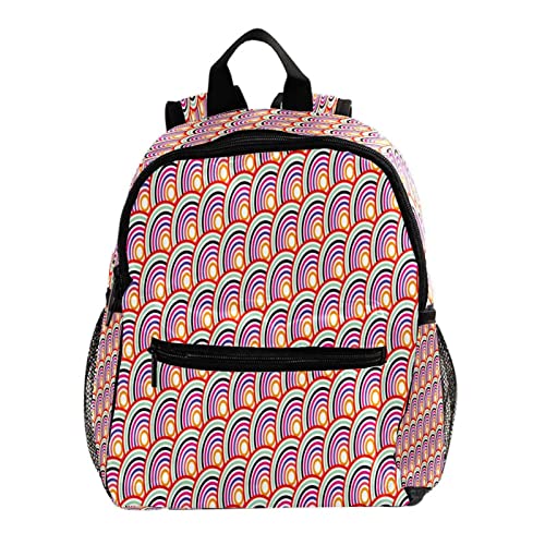 Mochila Escolar Patrón De Escamas De Pescado Mochila para Jardín De Infantes Preescolar Cover