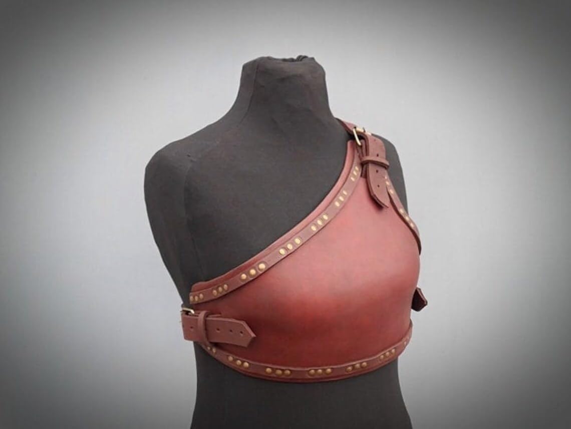 Archery elf Leather Chest Cosplay - Archer Cosplay | Leather Armor | LARP Armor for Women