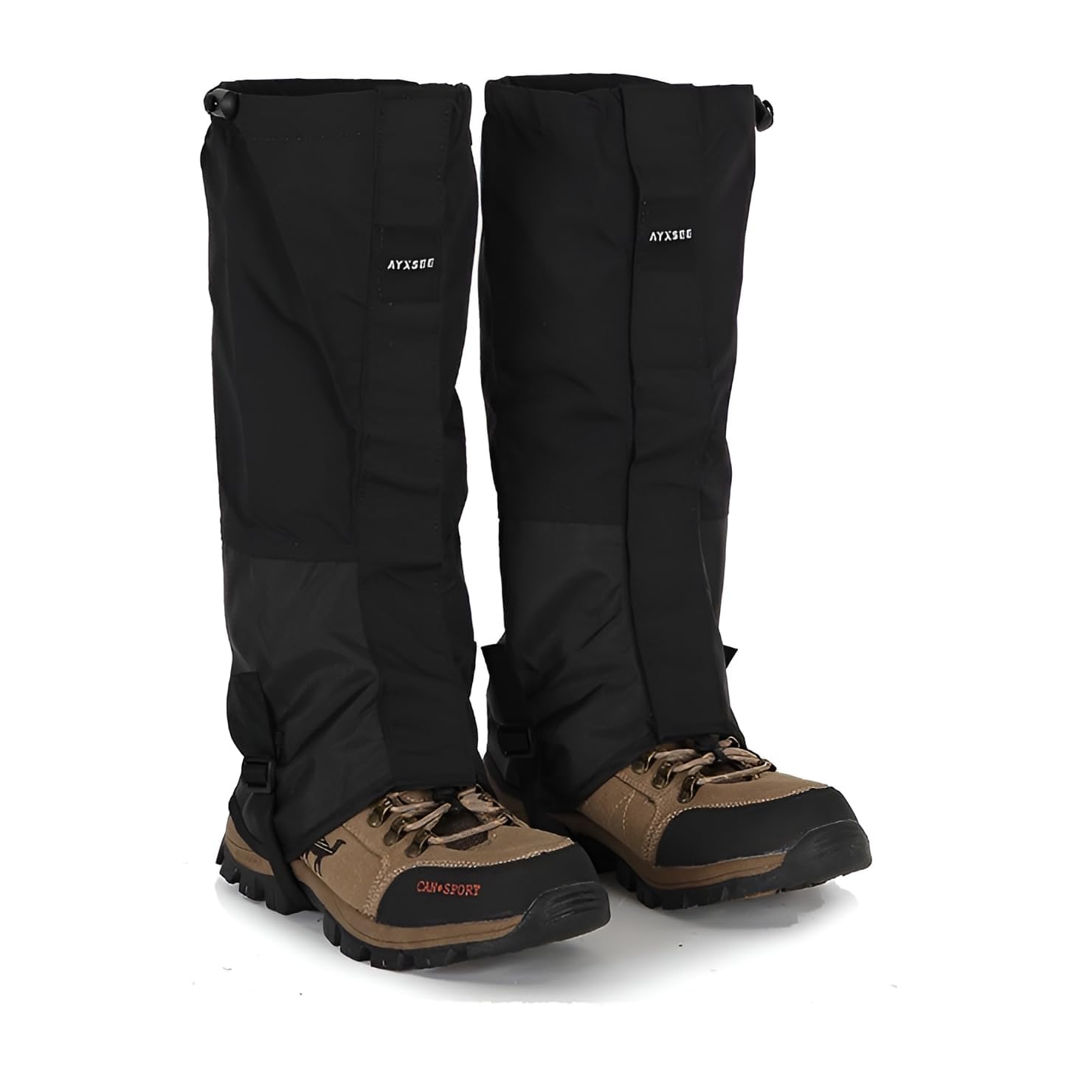 ArcticSeal Snow Gaiters for Hiking & Trekking – Waterproof Leg Gaiters for Snow, Rain & Mud, Windproof Outdoor Boot Covers for Mountaineering, Camping & Winter Travel (Black Blizzard)-picture-28