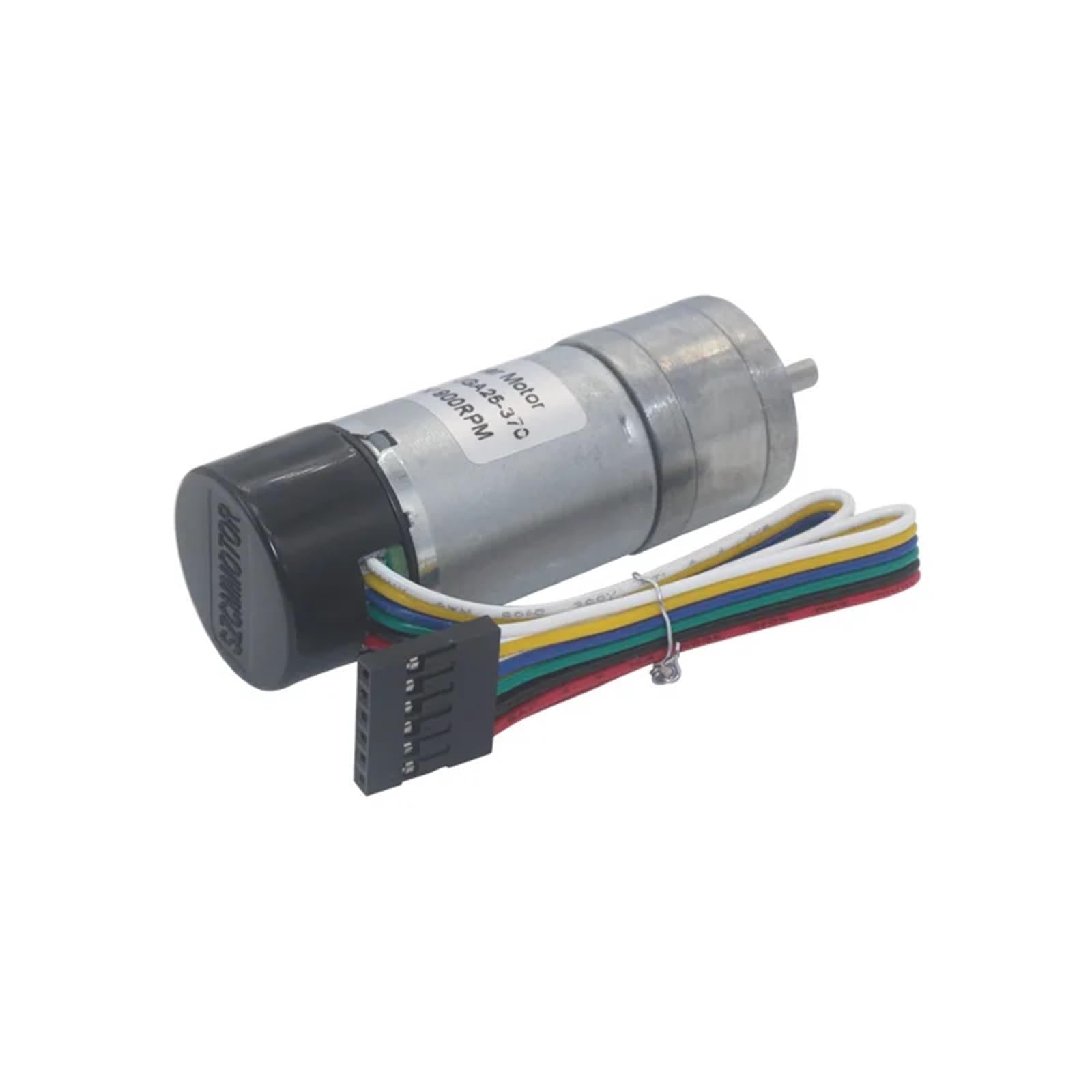 JGA25-370NB DC 6V 12V 24V High Torque Getriebemotor mit Encoder 1St(77rpm,12V)