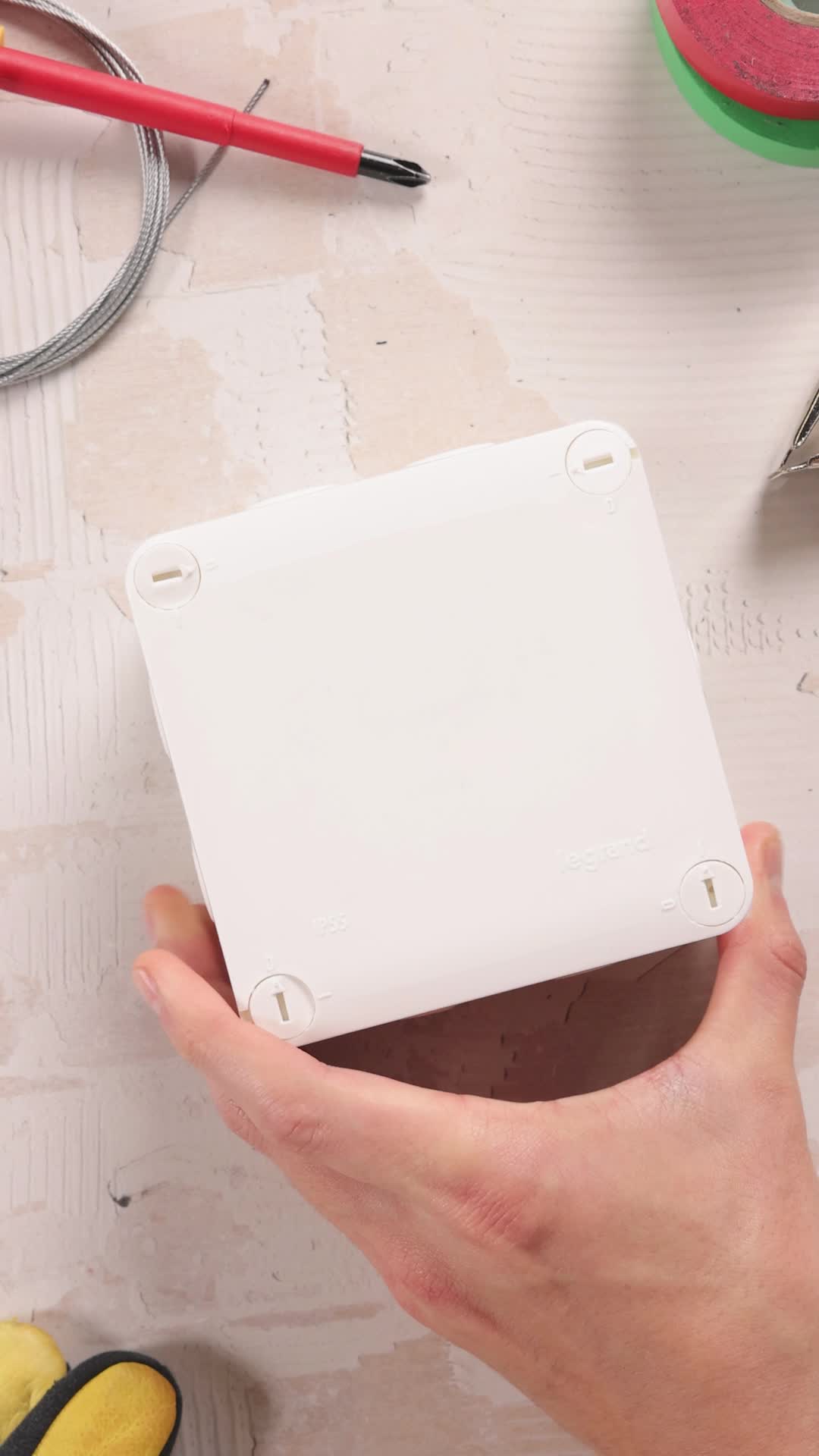 Lot De 4 Boîtes De Dérivation électrique Plexo - Pour Lampe Ou Tableau