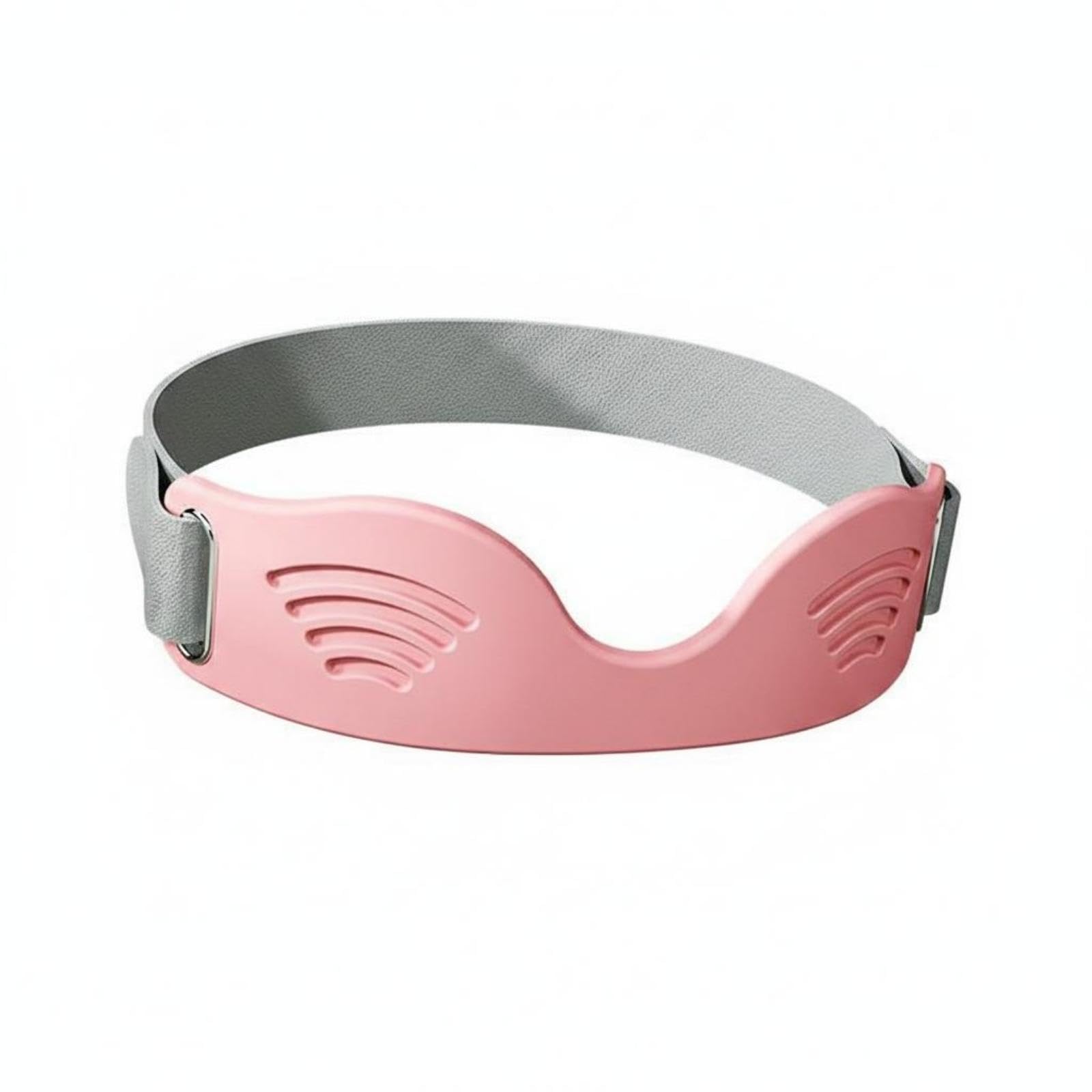Patella Support Strap Adjustable Patella Tendon Support Strap Hook-and-Loop for Running, Climbing, Jump Rope Pink-image-7
