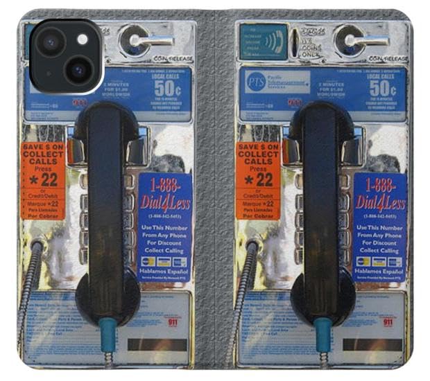 Housse iPhone 15 Plus Payphone étui antichoc écran protégé contre chutes