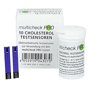 Lifetouch Cholesterol Sensoren C3 580 MultiCHECK Pro 10 Stück