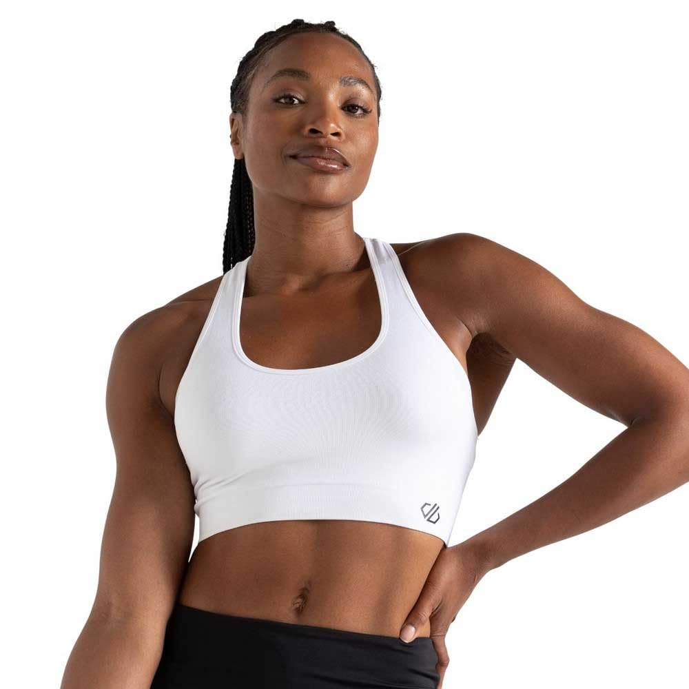 Dare2b Women's Don't Sweat It III Sports Running Bra, Quick Dry Antibacterial Gym Bra
