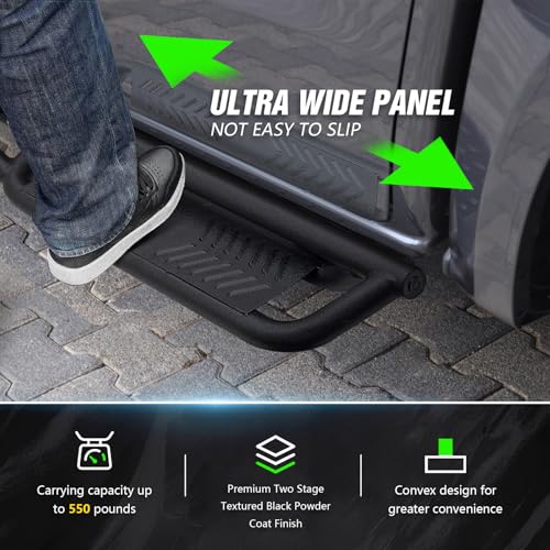Estribos laterales para Chevy Silverado y GMC Sierra miniatura 3