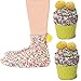JARSEEN 2 Geschenk Box Kuschelsocken Weiche Bequeme Warme Flauschige Haussocken für Damen Mädchen Weihnachtssocken Valentinstag Geschen (EU 36-42, 2Bunt)