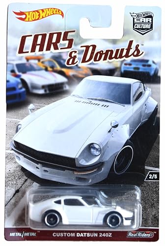 Hot Wheels Custom Datsun 240Z 1:64 blanco miniatura 1