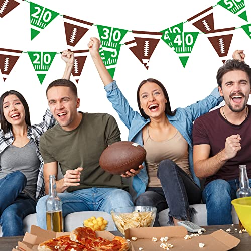 Football Decorations Bunting American Football Theme Triangle Flags Banner for Birthday Party Decorations - Image 6