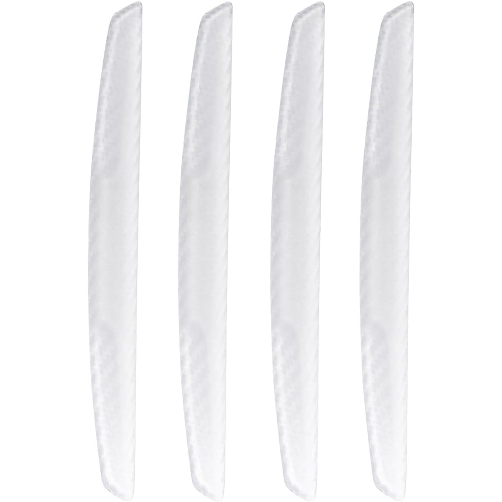 ONEMAJI 4Pcs Car Bumper Scratch Protector Strips for Audi A6 Allroad Quattro (C8) 2019-, Car Door Edge Guard Trim Rear View Mirror Collision Avoidance Bars,Transparent