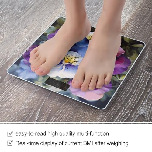 Báscula digital para baño con pantalla LCD grande y capacidad 180 kg miniatura 5