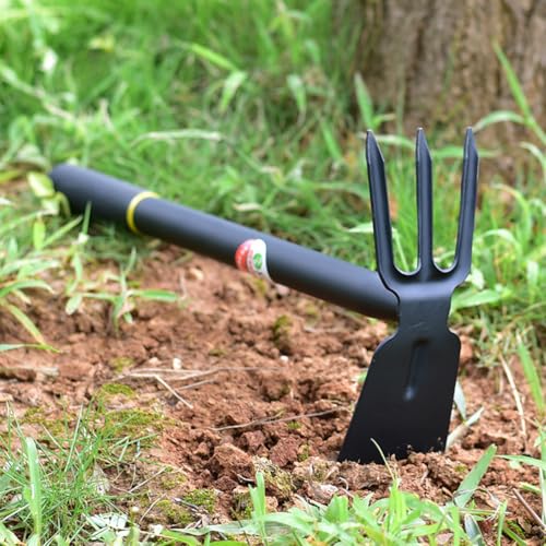 Herramienta de mano para jardín, azada pequeña y liviana miniatura 5