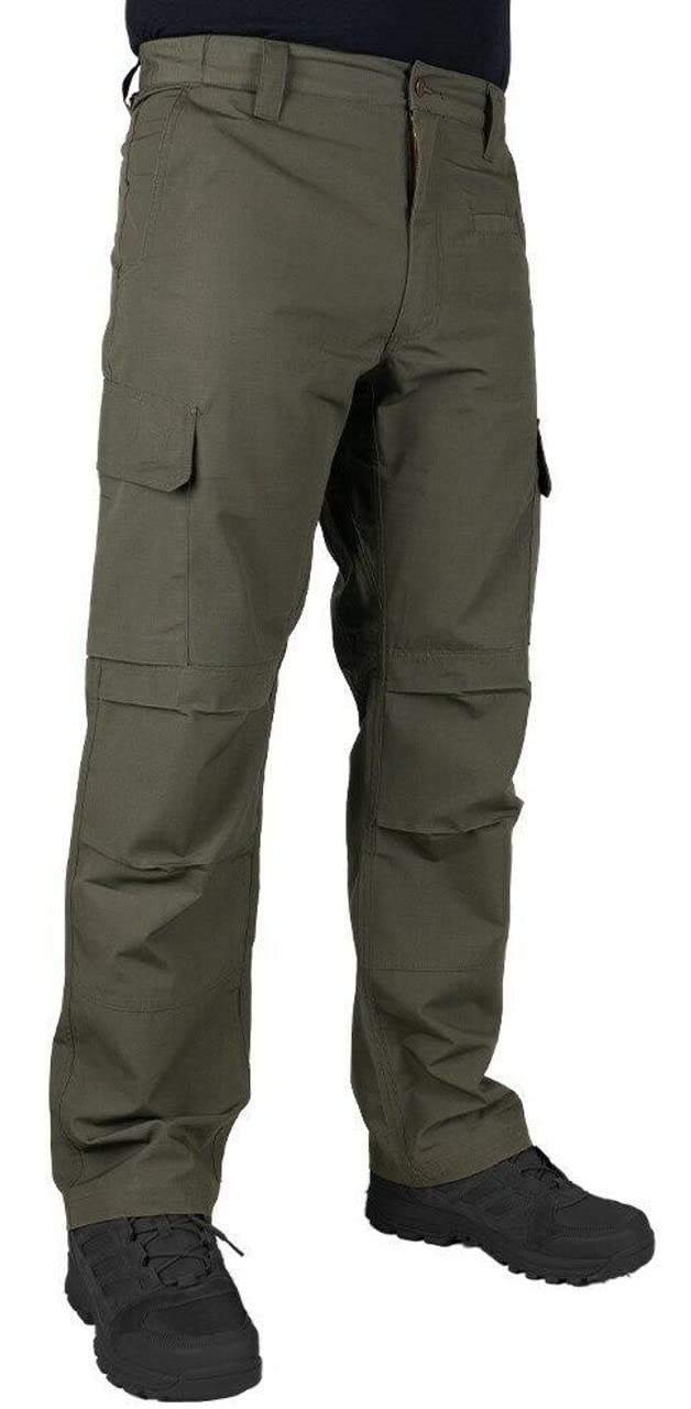 La Police Gear Men's Ranger Green Lapg Urban Ops Tactical Pants, Gusseted Crotch, Ripstop, Water & Stain Resistant Work Pants For 36W X 34L