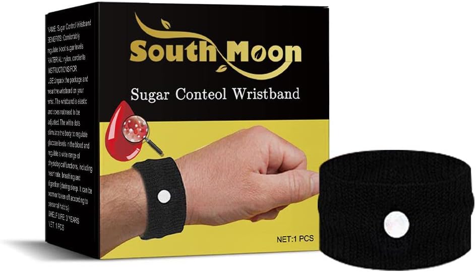 GXFCAI Sugar Control Wristband Blood Glucose Management Body Care Wrist Strap Regulate Tools Sugar Levels Health Safe Care Blood