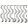 Tmozyar S011 Stainless Steel Waved Cooking Grids Grates Replacement Parts for Napoleon Prestige 500 for Napoleon LEX 485, LEX 605, LEX 730 Gas Grill Accessories