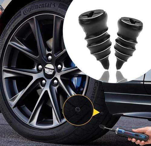 SWTYExt 24 Piezas Kit Antipinchazos Coche Kit Repara Pinchazos Coche Kit Pinchazos Coche Kit Pinchazos Coche Kit de Reparación para Neumáticos para Moto Coche Camión Bicicleta(12 S+12 L) - imagen 5