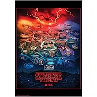 FaNaTtik Impresión artística de Stranger Things A3