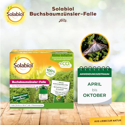 Solabiol Bosso Zuensler Della Trappola Insetto Repellente All' Aperto, Incolore, 14 X 14 X 12 Cm - 3