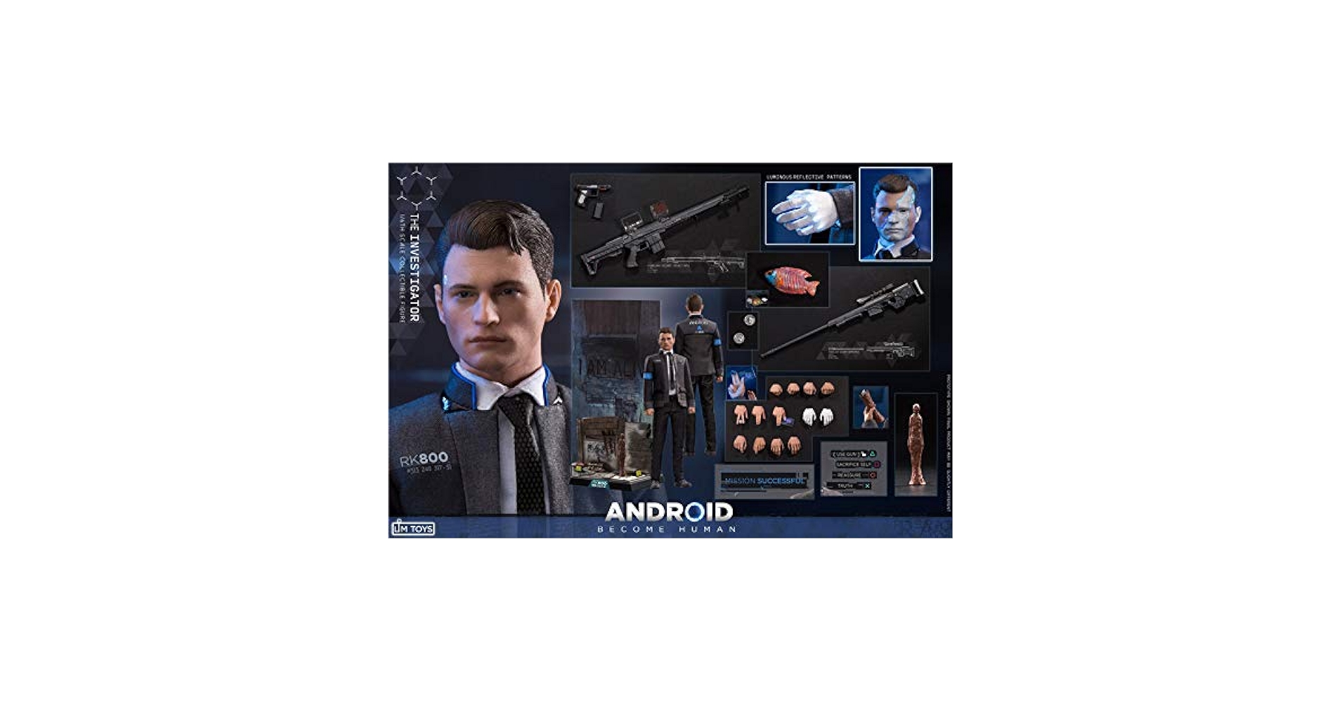Amazon | LIMTOYS 1/6 フィギュ デトロイト 交渉の専門家 素体