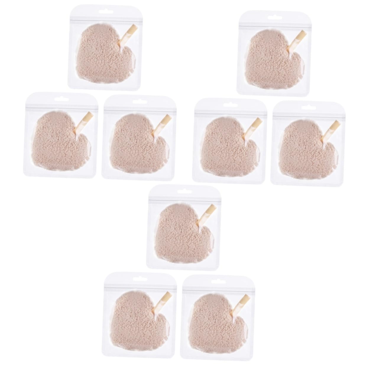 Didiseaon 3sets Luxurious Face Cleaning Pads Reusable Cotton Makeup Removal Pads Makeup Sponge for Foundation Washable Cleaning Soft Face Sponges 3pcs*3