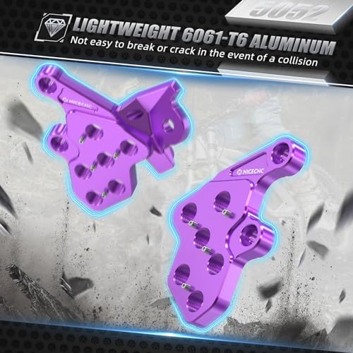 Repose-pieds Surron violet pour vos sorties enduro et cross - 3
