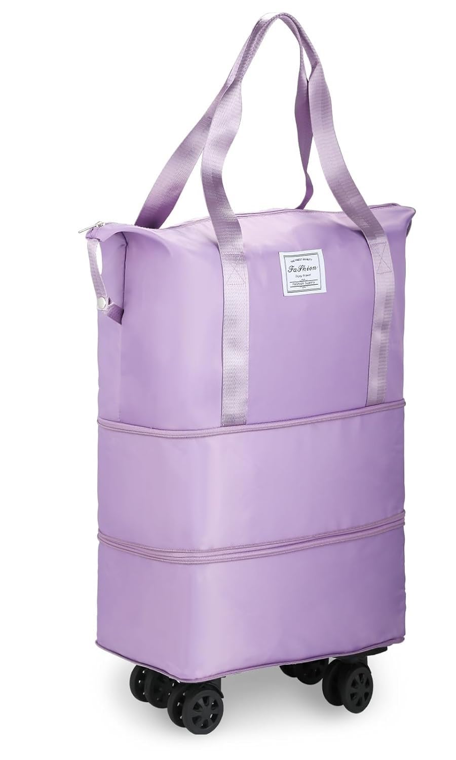 Duffle Bag with Wheels and Handlef, Expandable and Foldable Travel Duffel Bag, Rolling Luggage Bag Carry on Duffel Bag, Waterproof Traveling Bag for Clothes, Travelling Folding Bag.-image-11