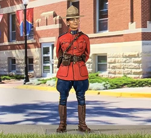Figura en miniatura Policía Montada Real canadiense mujer miniatura 3