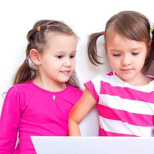 Ebbmdalda Korea Color Elastic Hair Bands, 700Pcs Rainbow Small Color Hair Holder Fashion Hair Tie Elastic Rubber Bands For Babies & Childrens (Rainbow Small) #TOP6