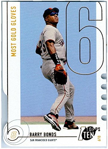 Barry Bonds baseball card (San Francisco Giants Home Run King
