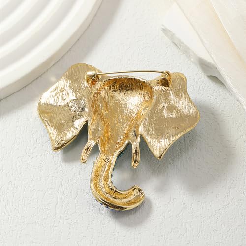 Image of Animal Brooch for Men Vintage Metal Wildlife Lapel Pin Suit Jacket Badge Fashion Accessories for Men