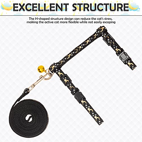 SCIROKKO Adjustable Cat Harness and Leash Set Escape Proof - Vest Harness for Kitties Walking Outdoor - Image 5