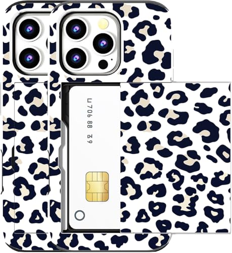 MUQR for iPhone 16 Pro Max Case (White Leopard Dots)