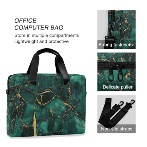 Maletín portátil con asa y correa para laptop 15.6" miniatura 6
