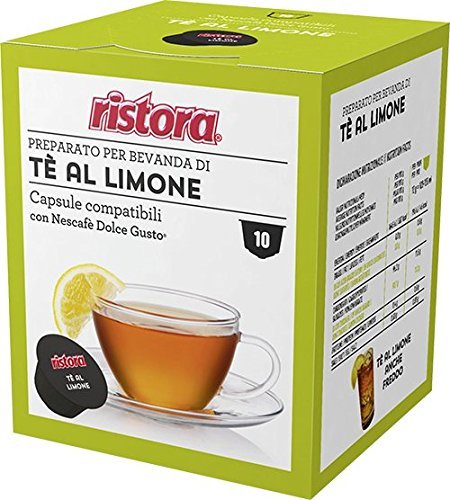 200 capsule ristora bevanda di te' a limone