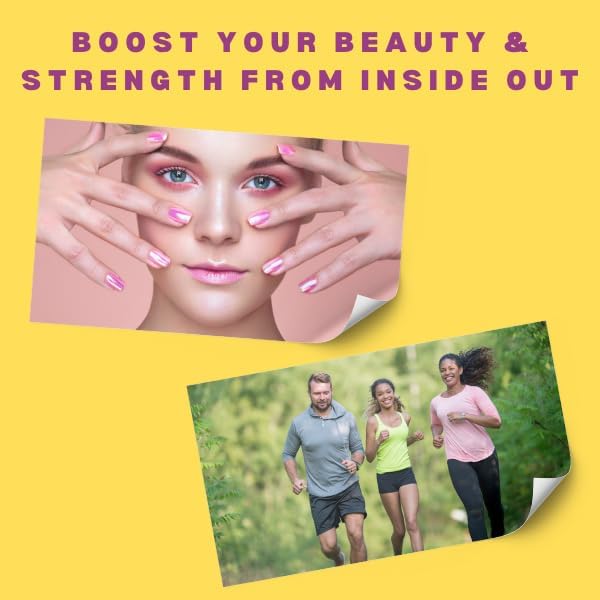 Miniatura 3 de Greenfield Nutritions - Polvo de péptidos de colágeno halal  0.32 oz de proteína halal probiótico, biotina, ácido hialurónico y vitamina C  9.52 oz