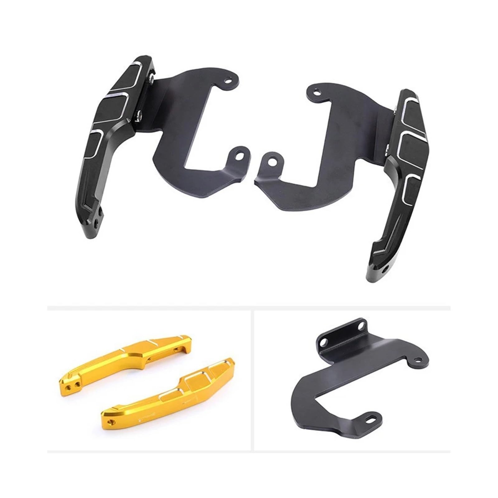 Barra de Agarre de Mano Compatible con Qianjiang SAI ZHUI 600 Sai600 Zhui600 reposabrazos de Marco Trasero Grueso para Pasajero, un Juego de reposabrazos