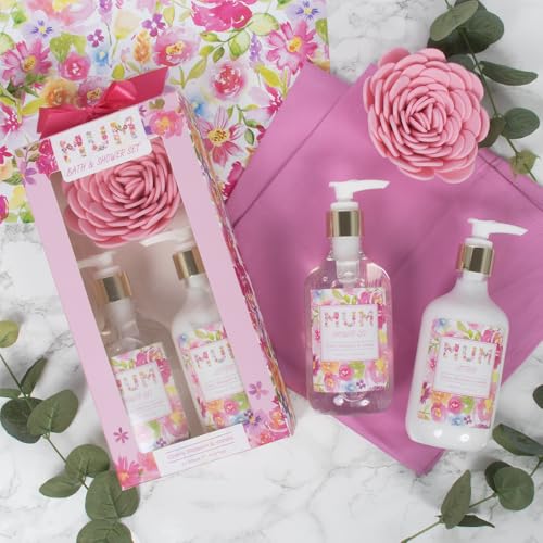 The Leonardo Collection Jennifer Rose Gallery Mum Bath & Shower Set, Cherry Blossom & Vanilla 1, 1 ml (Pack of 1) - Image 3