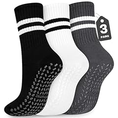 3 Pairs-black White Grey