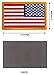6 PCS Tactical Patches of USA US American Flag Regular and Reverse, with Hook and Loop for Backpacks Caps Hats Jackets Pants, Military Army Uniform Emblems, Size 3x2 Inches