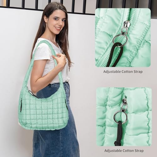 Image of Women's Quilted Puffer Tote Bag